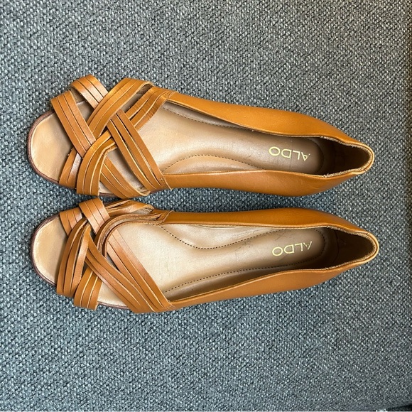 Aldo Leather Strap Sandals Size 10 - Picture 3 of 6